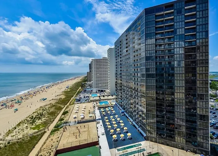 Stunning Beachfront With Balcony Tennis & Views Pools Gym & Ac Ocean City