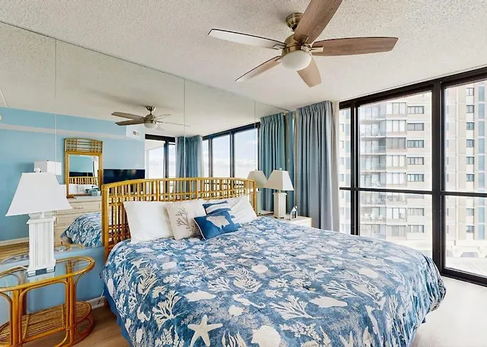 Stunning Beachfront With Balcony Tennis & Views Pools Gym & Ac Holiday home Ocean City